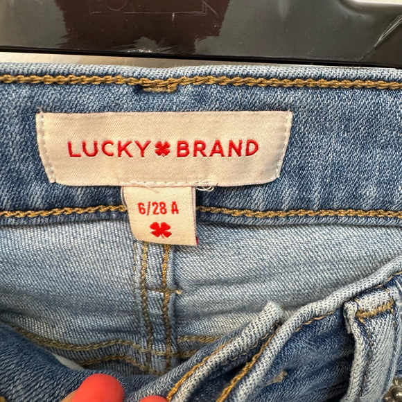 Lucky Brand Woman’s Bridgette High Rise Skinny Jeans Size 6/28 Blue - Picture 3 of 8